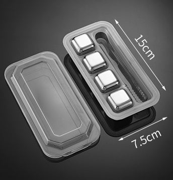 ChillMaster Stainless Steel Whiskey Stones – Perfect for Your Drink! - Cloud Eight