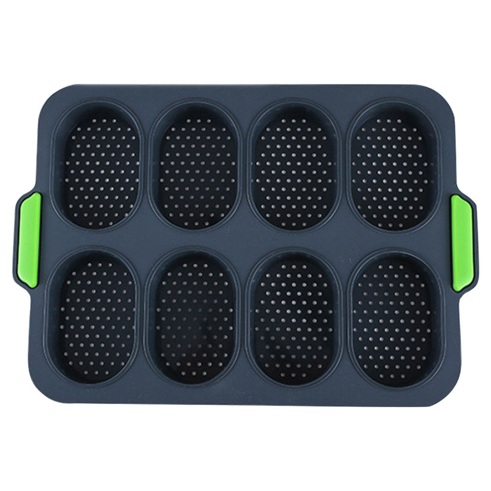 8-Loaf French Bread Silicone Mold – Non-Stick & Durable! - Cloud Eight