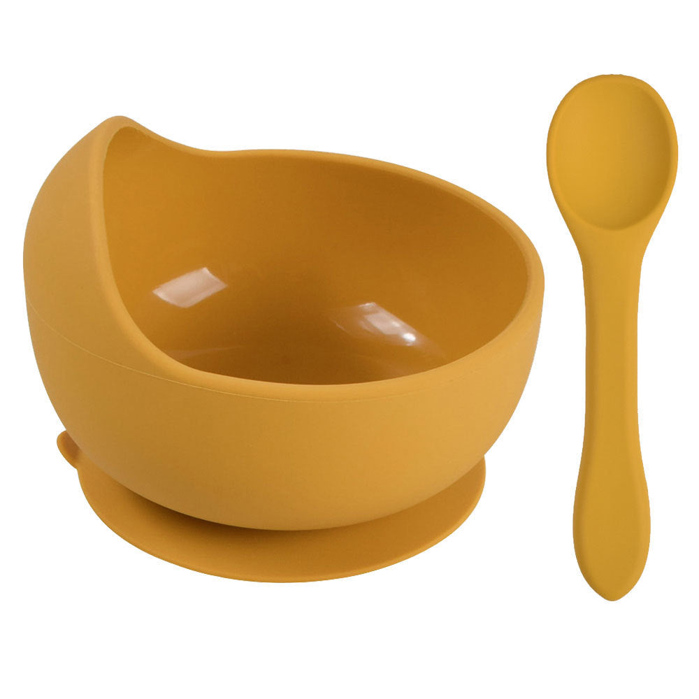 BabyBite Food-Grade Silicone Tableware Set - Cloud Eight
