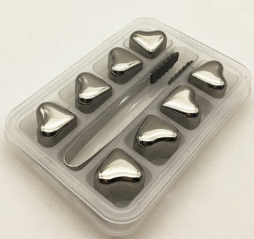 ChillMaster Stainless Steel Whiskey Stones – Perfect for Your Drink! - Cloud Eight