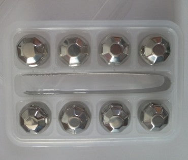ChillMaster Stainless Steel Whiskey Stones – Perfect for Your Drink! - Cloud Eight
