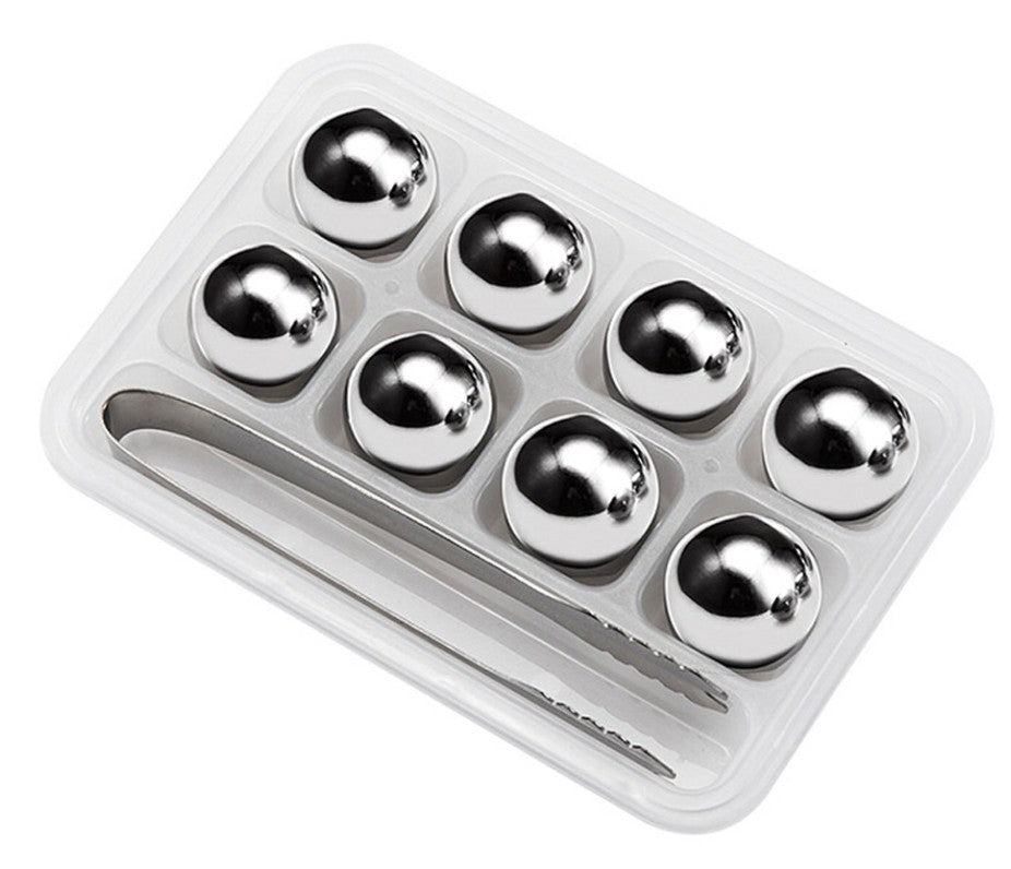 ChillMaster Stainless Steel Whiskey Stones – Perfect for Your Drink! - Cloud Eight