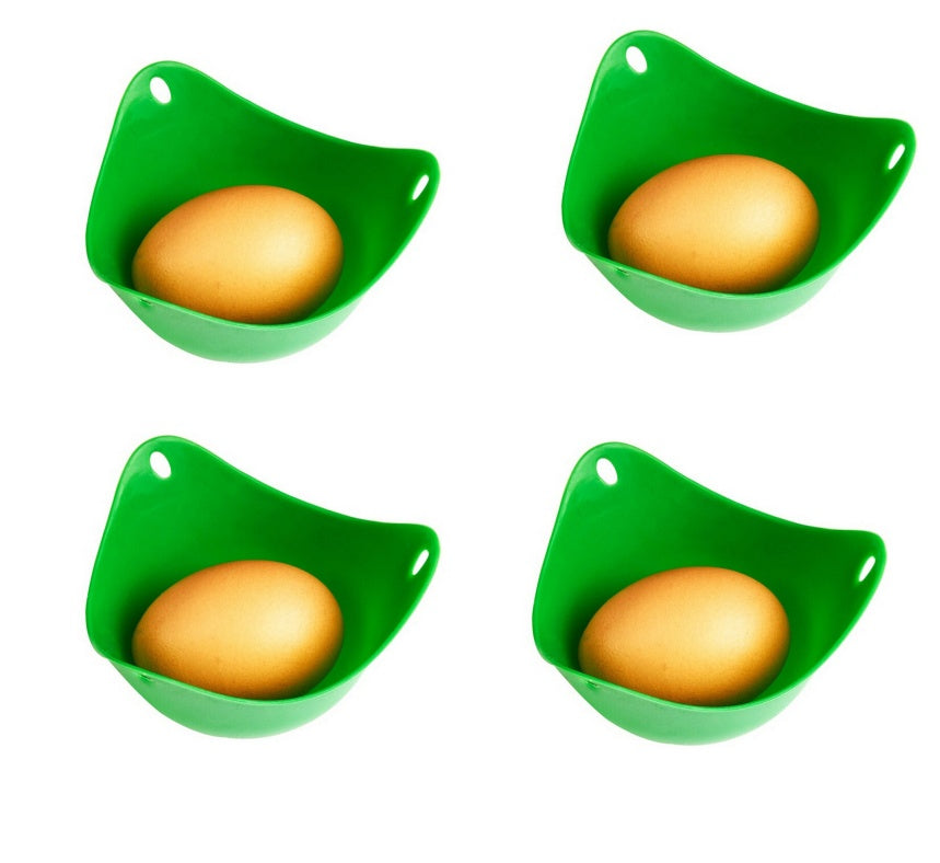 Green Silicone Egg Cooker – The Perfect Egg Shaper! - Cloud Eight
