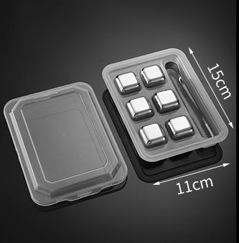 ChillMaster Stainless Steel Whiskey Stones – Perfect for Your Drink! - Cloud Eight