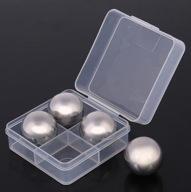 ChillMaster Stainless Steel Whiskey Stones – Perfect for Your Drink! - Cloud Eight