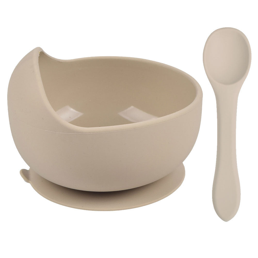 BabyBite Food-Grade Silicone Tableware Set - Cloud Eight