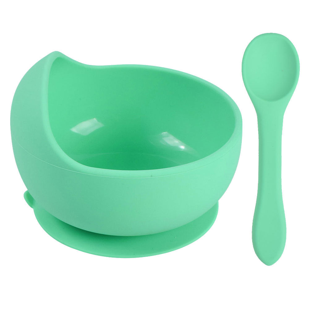 BabyBite Food-Grade Silicone Tableware Set - Cloud Eight