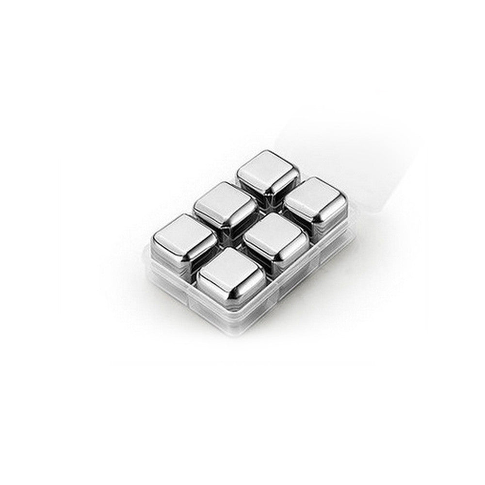 ChillMaster Stainless Steel Whiskey Stones – Perfect for Your Drink! - Cloud Eight