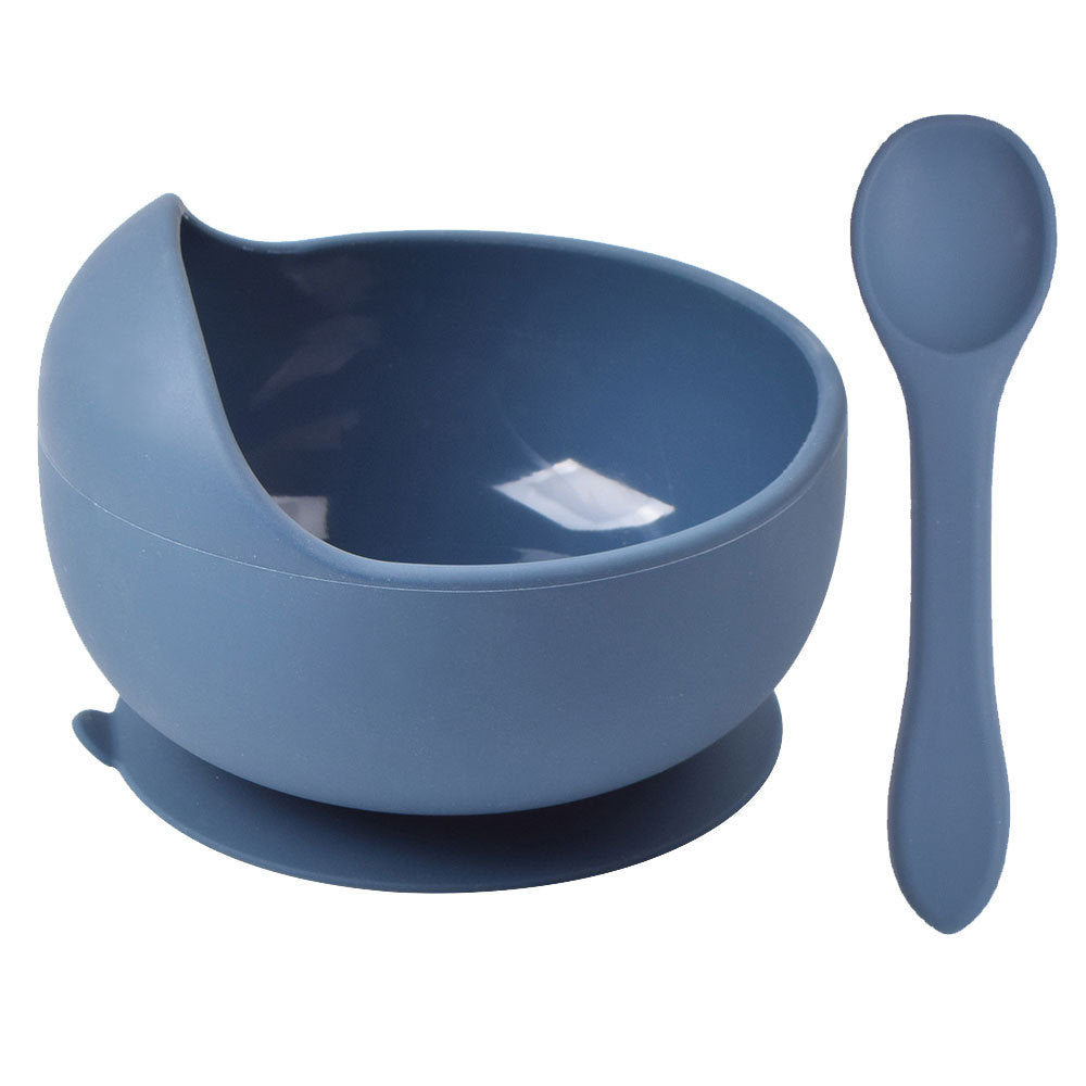 BabyBite Food-Grade Silicone Tableware Set - Cloud Eight