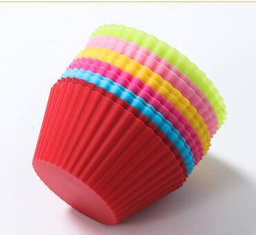 12-Pack Reusable Silicone Cupcake Liners – Vibrant and Non-Stick! - Cloud Eight