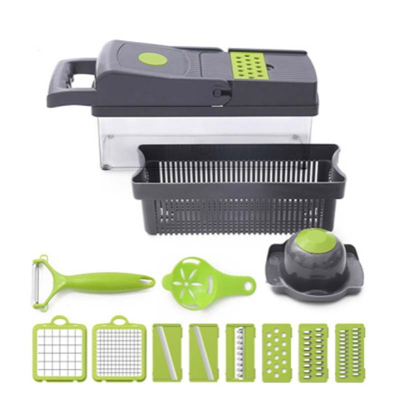 ProChef 8-in-1 Vegetable Cutter – Slice, Shred & Chop Easily! - Cloud Eight
