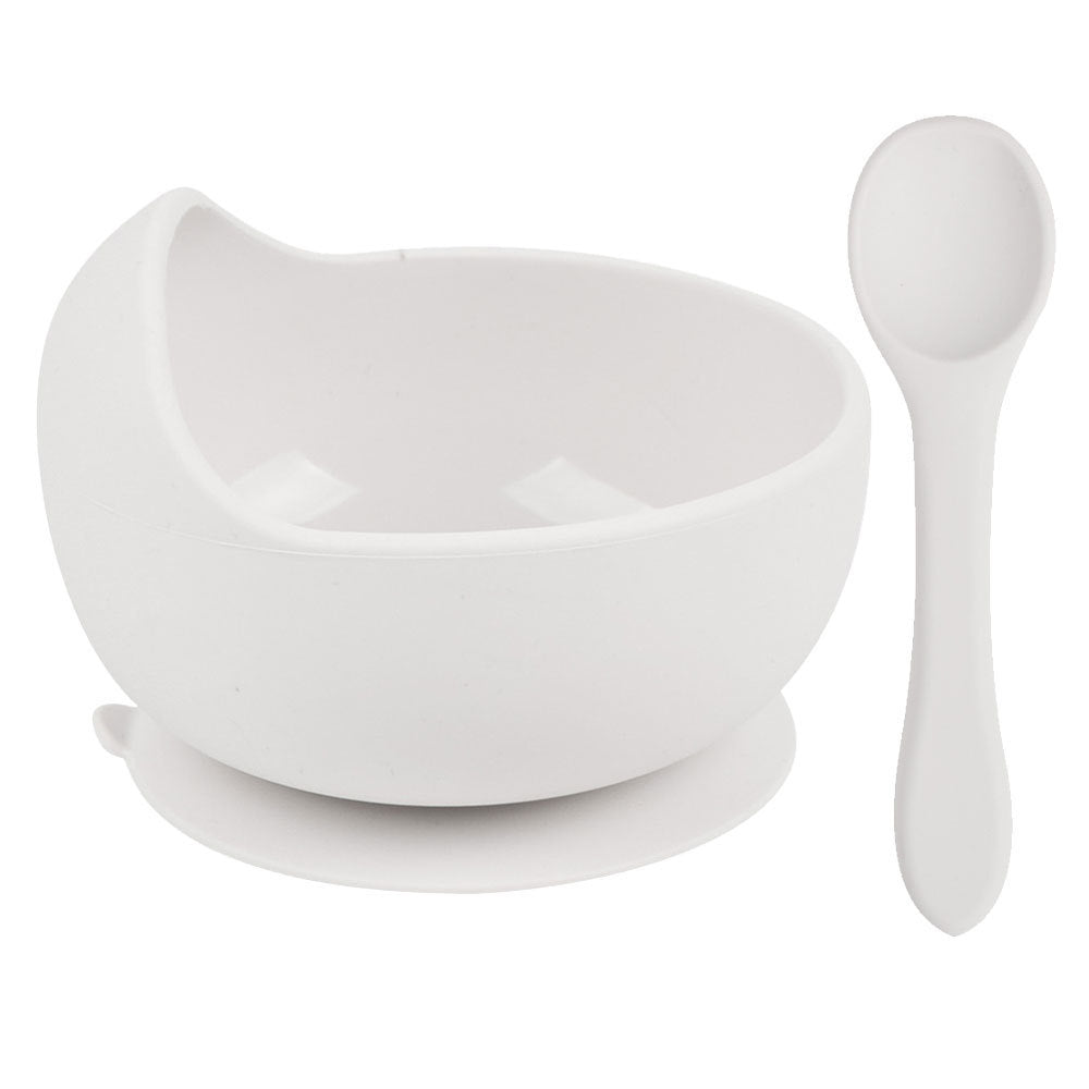 BabyBite Food-Grade Silicone Tableware Set - Cloud Eight