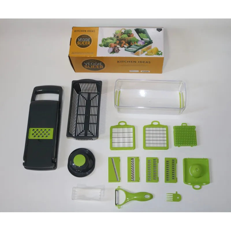 ProChef 8-in-1 Vegetable Cutter – Slice, Shred & Chop Easily! - Cloud Eight