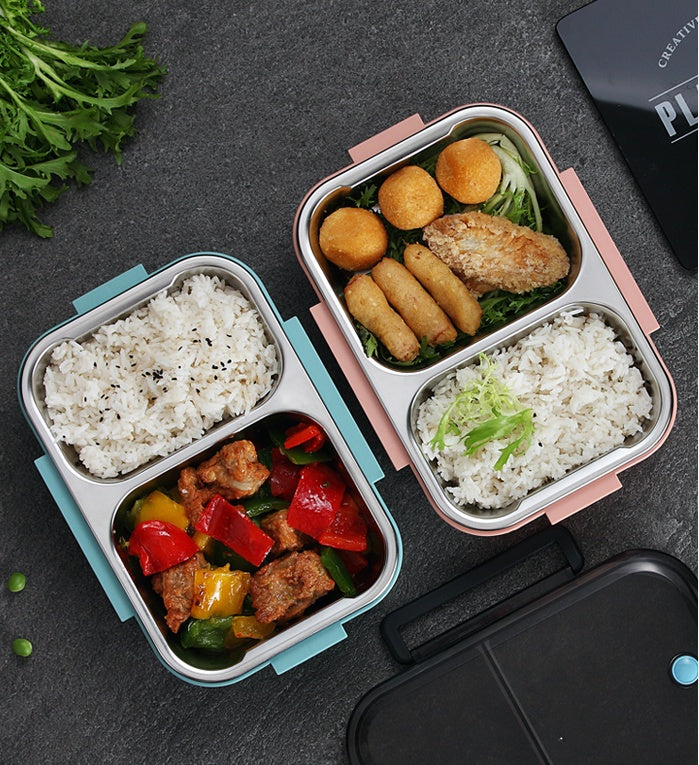 FreshKeep Stainless Steel Insulated Lunch Box