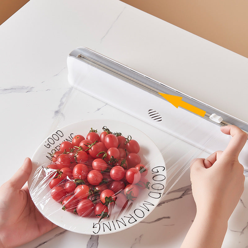 Wrap It Up with a Wall-Mounted Cling Film Cutter